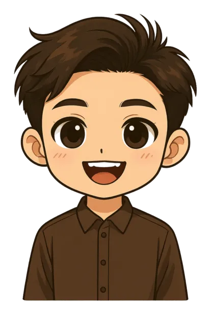 Happy Chibi Sticker