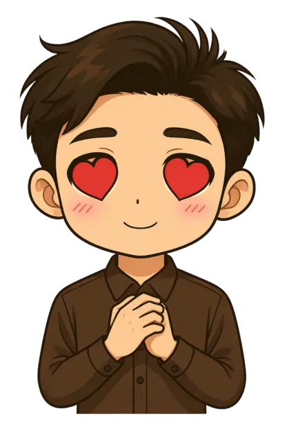 Love Chibi Sticker